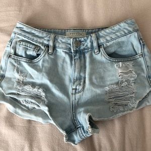 high rise festival shorts from pacsun